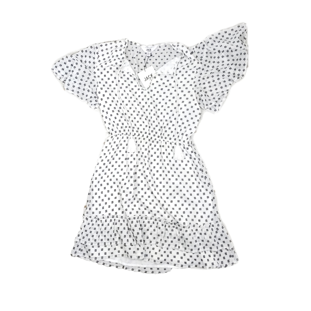 NWT JACK by BB Dakota $78 Wmns XS Black & White We-Dot-You Dress  - Picture 5 of 9